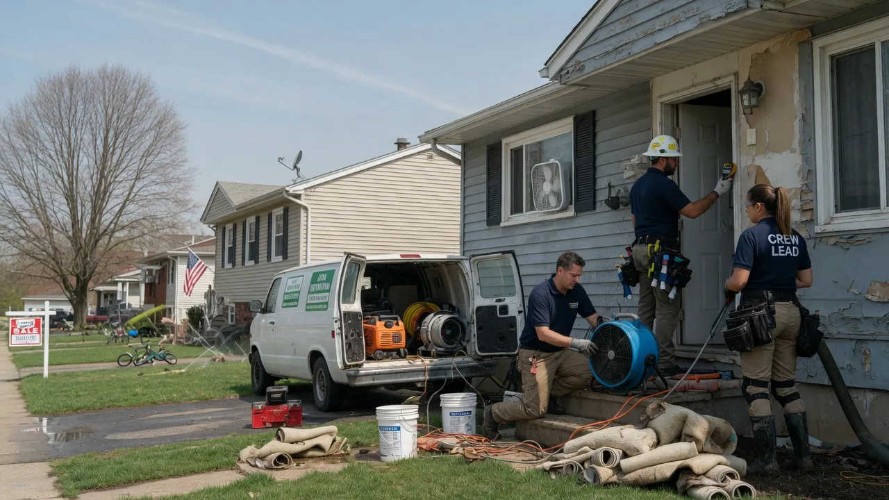 Flood Cleanup in Port Carbon, PA near me